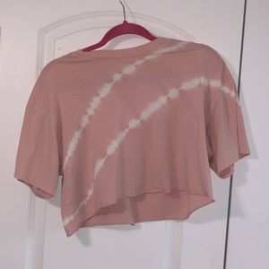 Light pink crop top